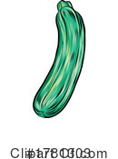 Zucchini Clipart #1781303 by Domenico Condello