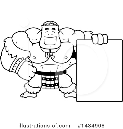 Zulu Warrior Clipart #1434908 by Cory Thoman