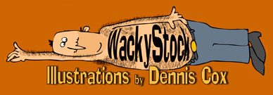 WackyStock.com - Cartoons Illustrations by Dennis Cox