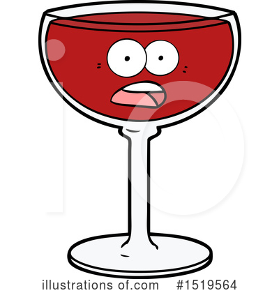 Wine Glass Clipart #1519564 by lineartestpilot