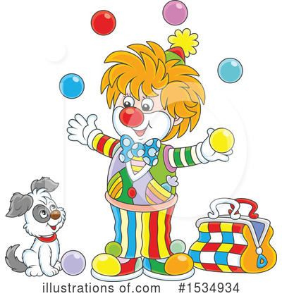 Juggling Clipart #1534934 by Alex Bannykh