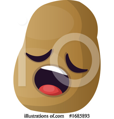 Potato Clipart #1685893 by Morphart Creations