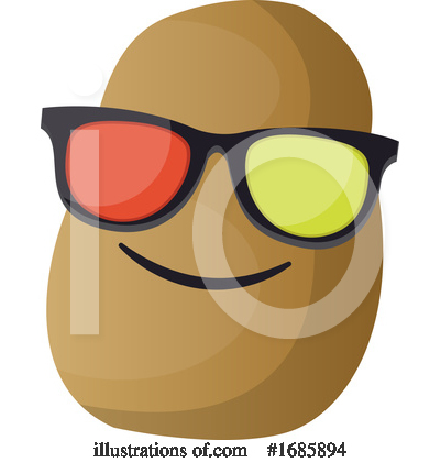 Potato Clipart #1685894 by Morphart Creations