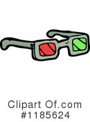 3d Glasses Clipart #1185624 by lineartestpilot