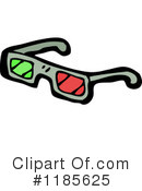 3d Glasses Clipart #1185625 by lineartestpilot