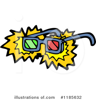 3d Glasses Clipart #1185632 by lineartestpilot