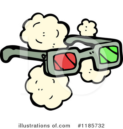 3d Glasses Clipart #1185732 by lineartestpilot