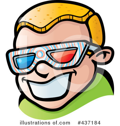 3d Movie Clipart #437184 by Cory Thoman