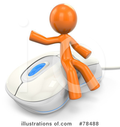 Computer Mouse Clipart #78488 by Leo Blanchette
