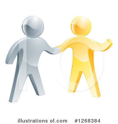 Handshake Clipart #1268384 by AtStockIllustration
