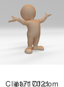 3d People Clipart #1717021 by KJ Pargeter