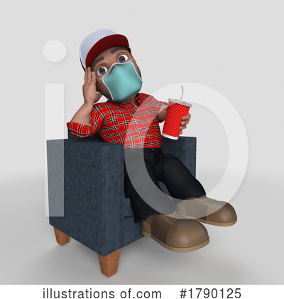 Royalty-Free (RF) 3d People Clipart Illustration by KJ Pargeter - Stock Sample #1790125