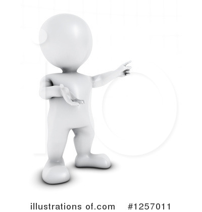 Royalty-Free (RF) 3d White Man Clipart Illustration by KJ Pargeter - Stock Sample #1257011