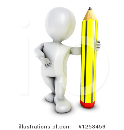 Pencils Clipart #1258456 by KJ Pargeter