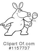 Aardvark Clipart #1157737 by Cory Thoman