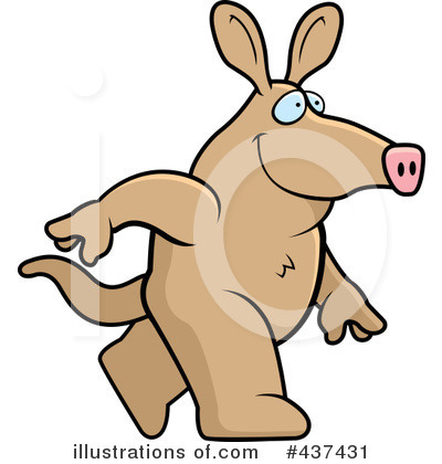 Aardvark Clipart #437431 by Cory Thoman