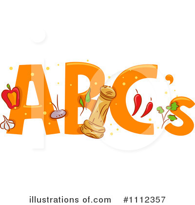Royalty-Free (RF) Abc Clipart Illustration by BNP Design Studio - Stock Sample #1112357