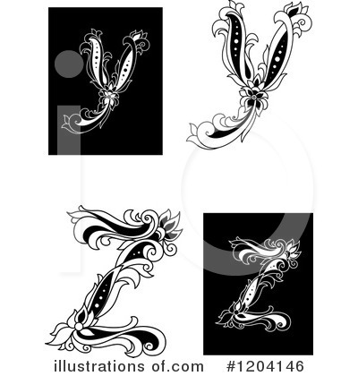 Royalty-Free (RF) Abc Clipart Illustration by Vector Tradition SM - Stock Sample #1204146