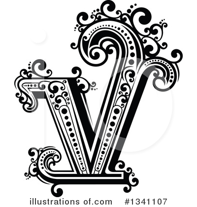 Royalty-Free (RF) Abc Clipart Illustration by Vector Tradition SM - Stock Sample #1341107
