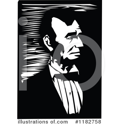 Royalty-Free (RF) Abraham Lincoln Clipart Illustration by Prawny - Stock Sample #1182758