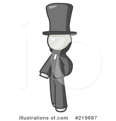 Abraham Lincoln Clipart #219687 by Leo Blanchette