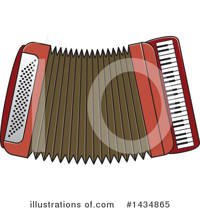 Accordian Clipart #1434865 by Lal Perera