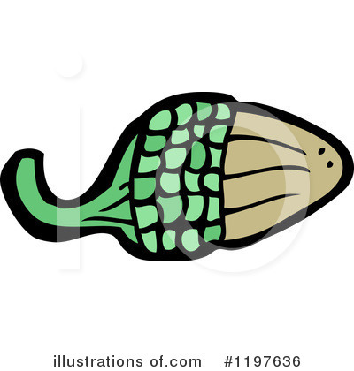 Royalty-Free (RF) Acorn Clipart Illustration by lineartestpilot - Stock Sample #1197636