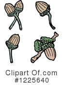 Acorn Clipart #1225640 by lineartestpilot