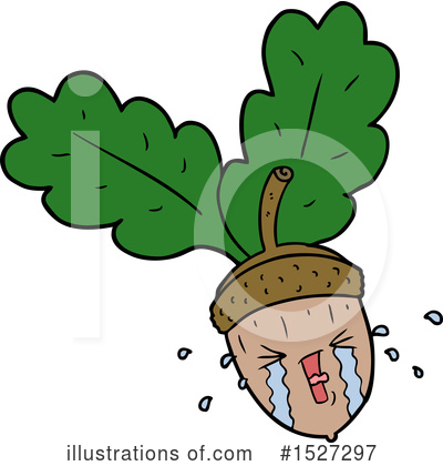 Royalty-Free (RF) Acorn Clipart Illustration by lineartestpilot - Stock Sample #1527297