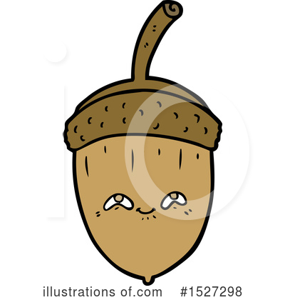 Royalty-Free (RF) Acorn Clipart Illustration by lineartestpilot - Stock Sample #1527298