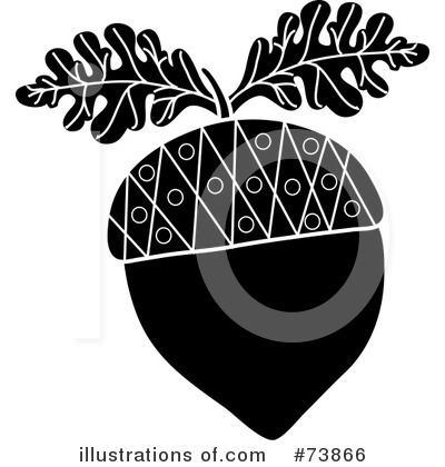 Royalty-Free (RF) Acorn Clipart Illustration by Pams Clipart - Stock Sample #73866