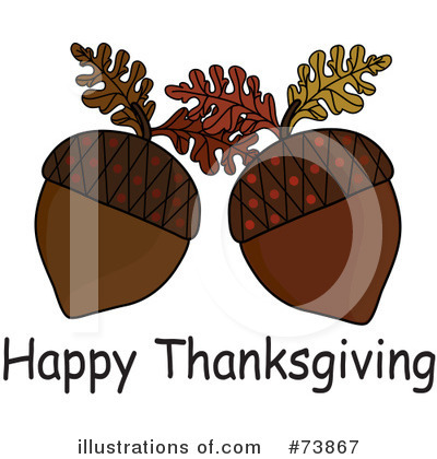 Royalty-Free (RF) Acorn Clipart Illustration by Pams Clipart - Stock Sample #73867
