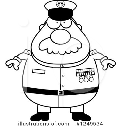 Royalty-Free (RF) Admiral Clipart Illustration by Cory Thoman - Stock Sample #1249534