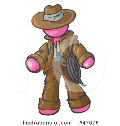Cowboy Clipart #47676 by Leo Blanchette