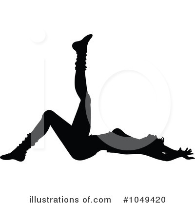 Royalty-Free (RF) Aerobics Clipart Illustration by elaineitalia - Stock Sample #1049420