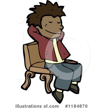 Royalty-Free (RF) African American Boy Clipart Illustration by lineartestpilot - Stock Sample #1184870