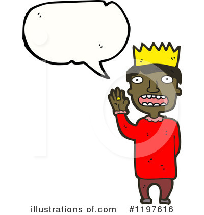 Royalty-Free (RF) African American Boy Clipart Illustration by lineartestpilot - Stock Sample #1197616