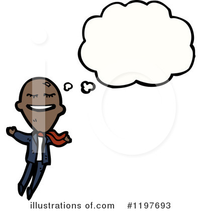 Royalty-Free (RF) African American Boy Clipart Illustration by lineartestpilot - Stock Sample #1197693