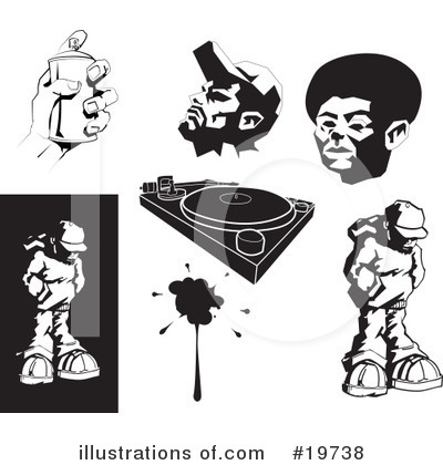 Graffiti Clipart #19738 by AtStockIllustration