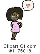 African American Girl Clipart #1175018 by lineartestpilot