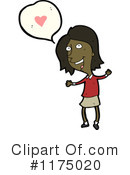 African American Girl Clipart #1175020 by lineartestpilot