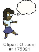 African American Girl Clipart #1175021 by lineartestpilot