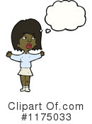 African American Girl Clipart #1175033 by lineartestpilot