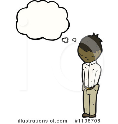 Royalty-Free (RF) African American Man Clipart Illustration by lineartestpilot - Stock Sample #1196708