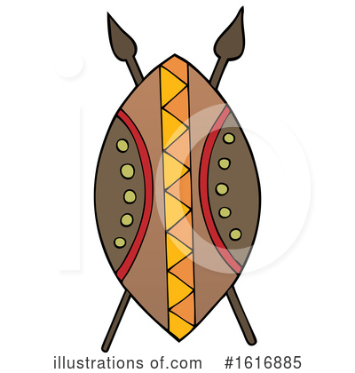 Royalty-Free (RF) African Clipart Illustration by visekart - Stock Sample #1616885