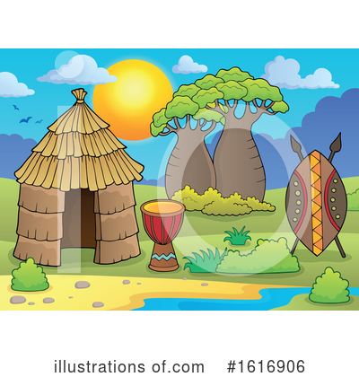 Hut Clipart #1616906 by visekart