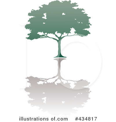 Royalty-Free (RF) African Tree Clipart Illustration by Pams Clipart - Stock Sample #434817