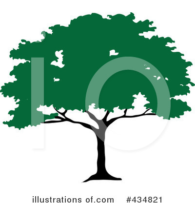 Royalty-Free (RF) African Tree Clipart Illustration by Pams Clipart - Stock Sample #434821
