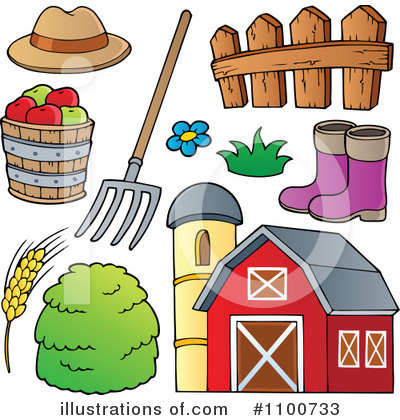 Royalty-Free (RF) Agriculture Clipart Illustration by visekart - Stock Sample #1100733