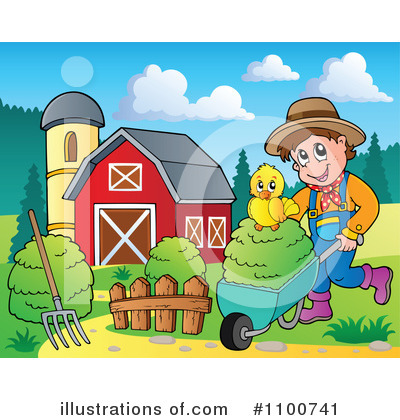 Royalty-Free (RF) Agriculture Clipart Illustration by visekart - Stock Sample #1100741